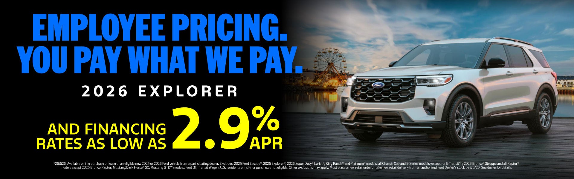 Low financing