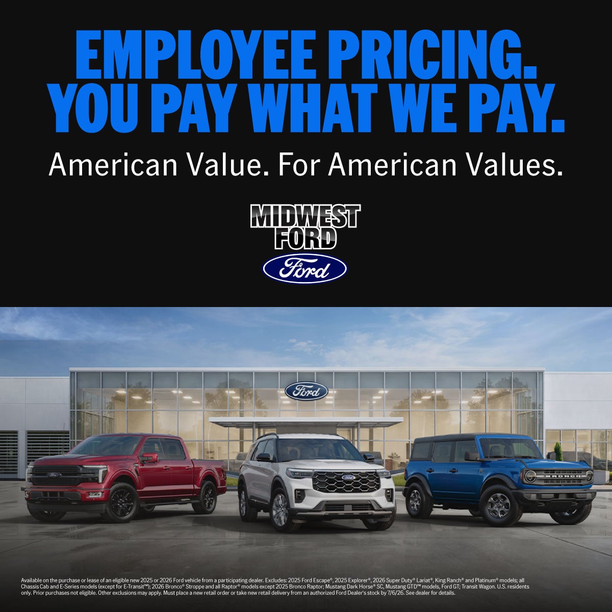 Employee Pricing
