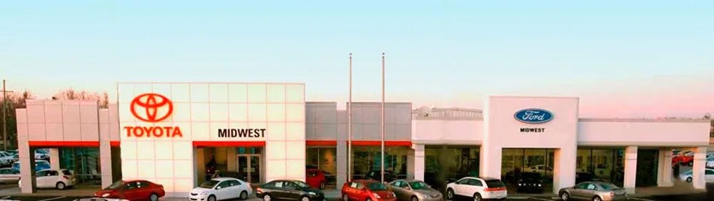 Midwest Toyota and Midwest Ford dealership exteriors